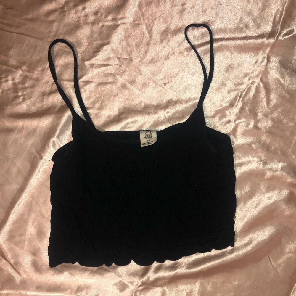 Urban Outfitters Smocked Crop